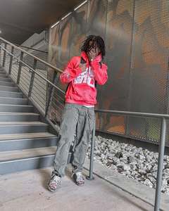 ชุดสเวตเตอร์ของผู้ชายผ้าคอตตอนสีทึบเหมาะกับฤดูหนาวผ้า100% สบาย - Product Image 3