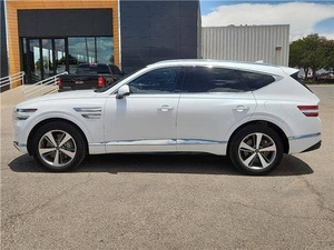 2024 Genesis GV80 Prestige Signature utilisé SUV intérieur foncé cuir boîte de vitesses automatique R17 gaz 4L gauche alliage d'aluminium panoramique - Product Image 5