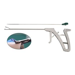 DEBONAIRII DII-VI-92 Aiguille de passage de suture chirurgicale vétérinaire en acier inoxydable réutilisable et durable, certifiée CE ISO pour - Product Image 1