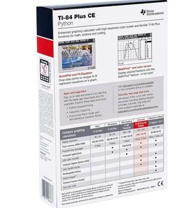ผู้ค้าส่งเครื่องคิดเลขกราฟ Texas Instruments TI 84 Plus CE รุ่น Python สีดำ ขนาด 7.5 นิ้ว สำหรับผู้ซื้อจำนวนมาก - Product Image 2