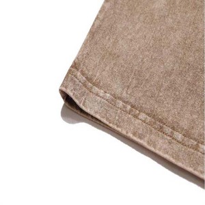 Pas cher prix personnalisé lavage à l'acide sonnerie Logo Design vêtements pour hommes t-shirts coton O cou été décontracté hommes t-shirts - Product Image 6