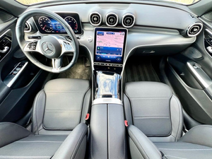 Mercedes-Benz Classe C Hybride Turbo 2024 d'occasion, gris foncé, conduite à gauche, sièges en cuir, système de navigation, sièges chauffants, automatique, R15 - Product Image 5