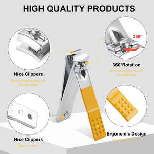 Kit de soin des ongles professionnel portable 10 pièces le plus vendu pour femmes, ensemble de pédicure 7 en 1 en acier inoxydable, argent vert, manucure - Product Image 2