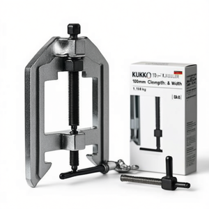 KUKKO 110-1 Gear <b>Puller</b> 100mm Clamping Depth & Width 1.18kg Weight - Product Image 3