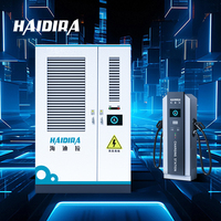 Chargeur EV DC HAIDIRA de type split 240 kW - Nouvelle station de charge commerciale haute efficacité pour flotte, certification CE, protection IP54