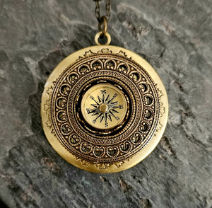 Brújula personalizada, brújula de reloj de sol, regalo de aniversario, regalos de marido, regalo de parejas, regalos de Navidad - Product Image 2