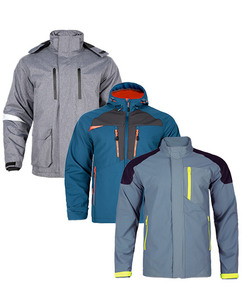 Veste d'hiver avec haute visibilité Construction de sécurité réfléchissante Imperméable Caractéristique Logo personnalisable Support - Product Image 6