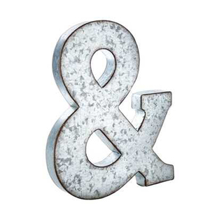 Metal Etched <b>Letter</b> A - Product Image 6