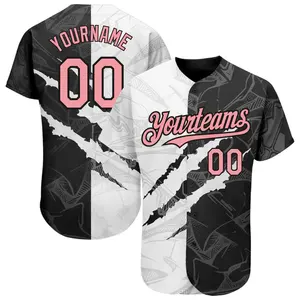 Team Baseball Jerseys with Breathable <b>Material</b>, <b>Embroidery</b>, and Modern Stylish Looks - Product Image 4