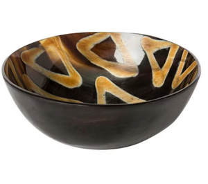 Bol de service en corne de buffle polonais brillant en gros artisanat naturel pour la maison cuisine souvenir de boisson de style animal de qualité - Product Image 6