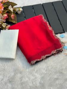 Meilleure vente classique traditionnel riche Pallu Work Look uni et chic Vêtements de célébrité LaceBorder Rangoli Saree en soie avec grande taille - Product Image 3