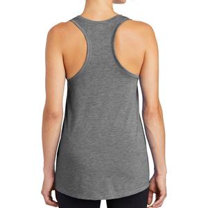 Débardeur d'entraînement en coton de haute qualité avec logo personnalisé pour femmes, longueur régulière, côtelé, tricoté serré, haut court de gymnastique, nœud décontracté - Product Image 2