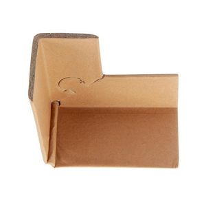 Carton en forme de V écologique avec protecteur d'angle Protecteur de boîte en papier Kraft en forme de V avec coin coupé confus - Product Image 1