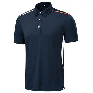 Camisa de golf que absorbe la humedad 100% algodón para hombres Polo transpirable camiseta Polo impresa personalizada en blanco liso - Product Image 6
