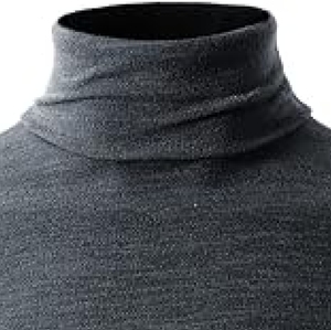Suéteres de poliéster ajustados de alta calidad para hombre, novedad de invierno, prendas de punto con cuello redondo, patrón transpirable, suéter de poliéster de Color liso - Product Image 4