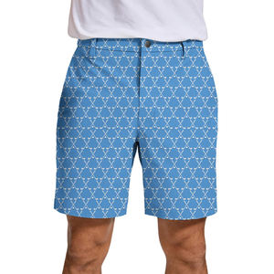 Pantalones cortos de golf XS para hombre, de secado rápido, que absorbe la humedad, antiarrugas, con logotipo personalizado medio, patrón de algodón, Color sólido, entrenamiento informal, uso en el gimnasio - Product Image 1