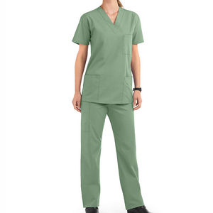 2026 Medical Scrubs Uniforms Wholesale Hospital Jogger Scrub <b>Sets</b> Fashionable Custom Scrub Suits for <b>Doctors</b> and Nurses - Product Image 1