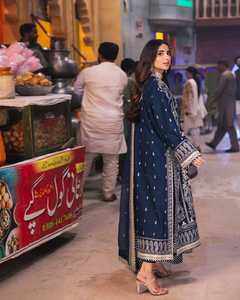 Fabricante personalizado mujer tradicional afgano elegante seda Salwar Kameez tradicional afgano étnico ropa 502 piezas para - Product Image 5