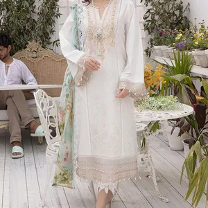 Lawn Salwar Kameez Women Indian Pakistani etnico Ladies Party Wear Punjabi Patiala stitching disponibile vestito all'ingrosso Pakistan