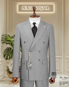 Costume moderne pour homme 80% laine 20% polyester Look formel pour événements spéciaux - Product Image 3