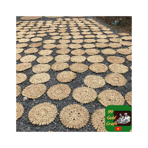 Alfombrilla de suelo hecha de algas marinas para uso en interiores y exteriores, Alfombra tejida duradera para decoración del hogar, cocina, jardín, sala de estar - Product Image 5