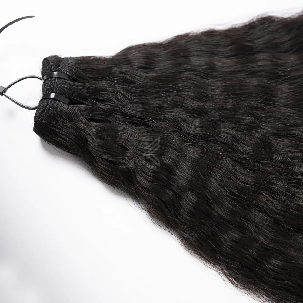 Raw Kinky Straight Hair Bundles, schwarze Frauen Lieblings haar verlängerungen Günstiger Versand