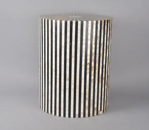 โต๊ะข้างฝังลายดอกไม้สไตล์ร่วมสมัยทำด้วยมือสำหรับห้องนั่งเล่นสไตล์สูงเฟอร์นิเจอร์กาแฟหรูหราสำหรับบ้าน - Product Image 6