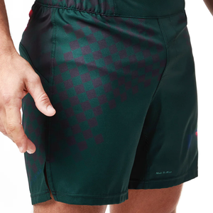 Short double couche Fight MMA Shorts Logos personnalisés Designs Tissu extensible Fabriqué au Pakistan Short MMA - Product Image 1