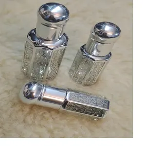 Manaal предприятий с причудливым узором 6 мл, 8 мл мини небольшой многоразового духи в стеклянном флаконе ролик Стеклянные сыворотка эфирное масло Аттар бутылка