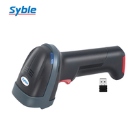 Lecteur de codes-barres sans fil 2.4G Syble XB-D15RB 1D2D, lecteur de codes QR pour la caisse des supermarchés