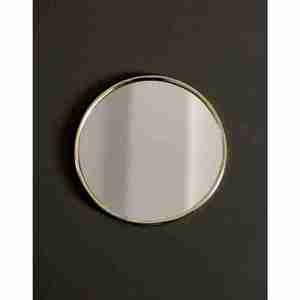 Gold Plated <b>Balls</b> Frame Round Mirror Hot Selling Metal Living Room <b>Wall</b> Mirror Decorative Best Design Vanity Modern Mirror - Product Image 3