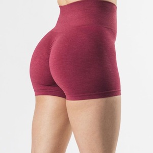 Pantalones cortos de yoga para gimnasio sin costuras para levantamiento de botín anticelulítico de cintura alta profesional para mujer más vendidos - Product Image 2