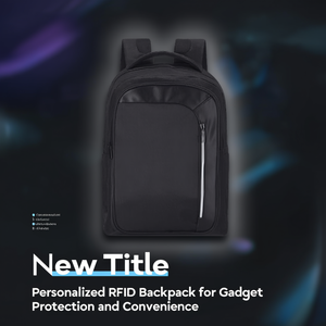 Nuovo Zaino RFID Personalizzato per Protezione e Comodità dei Gadget - Product Image 3