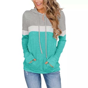 Sudaderas con capucha de alta calidad para mujer, sudadera informal de manga larga con bolsillos, jersey de canguro, sudaderas con capucha de algodón polar para mujer - Product Image 1