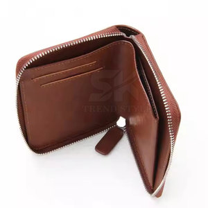 High Quality Leather Single Shade Around <b>Zip</b> <b>Wallet</b> New Design Pu Men's Leather Single Shade Around <b>Zip</b> <b>Wallet</b> For Sale - Product Image 4