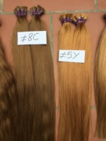 Meilleures ventes en ligne! Extensions de cheveux humains bruts vietnamiens Blond cendré Cheveux humains lisses et brillants