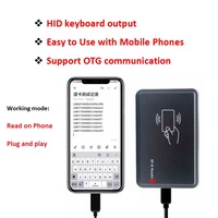 Lector y Grabador de Tarjetas RFID UHF Portátil Plug & Play ISO18000-6C |   Interfaz USB de 860-960 MHz para Dispositivos Móviles