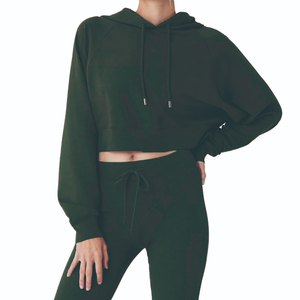 Sudadera Informal Corta con Mangas Raglán para Mujer 2026 - Product Image 6