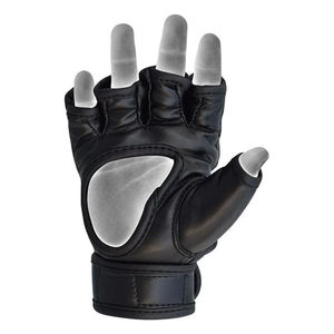 ถุงมือ MMA สำหรับผู้ชายถุงมือ MMA สำหรับผู้ชายวัสดุนิ่มครึ่งนิ้วทนทาน - Product Image 4