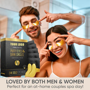 Private Label Puffy Olhos Solução Rugas Removedor Anti Envelhecimento <span class=keywords><strong>Eye</strong></span> <span class=keywords><strong>Patch</strong></span> 24K Gold Collagen <span class=keywords><strong>Eye</strong></span> Mask - Product Image 2