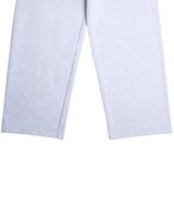 Pantalon de survêtement pour femme gris clair uni, coupe régulière, taille élastique, pantalon cargo en velours côtelé, imperméable, respirant, hiver, OEM personnalisé