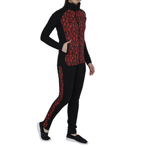 Survêtement uni à manches longues en polaire technique Ensemble 2 pièces en coton imprimé Sublimation Meilleure vente - Product Image 6