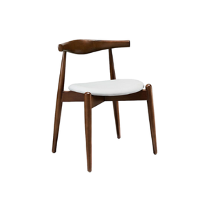 Vente chaude chaise de bar en bois massif bureau de réunion avec accoudoir chaise de salle à manger décontractée fabriquée en Indonésie - Product Image 4