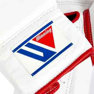 Gants de boxe personnalisés de haute qualité dernière conception de combat gagnante avec équipement d'entraînement en cuir véritable au poignet lacé - Product Image 5