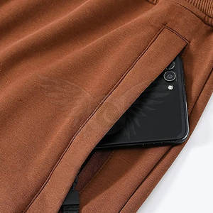 กางเกงขาสั้นเล่นฟิตเนสของผู้ชายแห้งเร็วชุดใส่เล่นฟิตเนสสีพื้นพิมพ์ลายดิจิทัลสำหรับใส่วิ่ง - Product Image 4