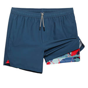 Meilleur short de course décontracté pour homme Short de gym de haute qualité et design OEM pour adultes Short pour homme de couleur gris chiné à bas prix - Product Image 1