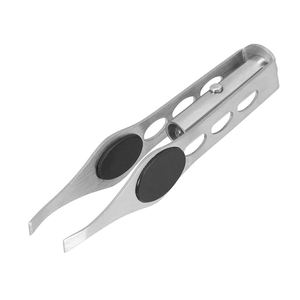 Pinzas para Cejas de Punta Inclinada con Recubrimiento de Color de Grado Industrial, Agarre Fuerte, Acero Inoxidable, Garantía de 3 Años, Logotipo Personalizado Disponible - Product Image 6