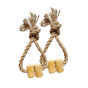 Exportación desde Vietnam COFFEE WOOD TUG: Respetuoso con el medio ambiente para mascotas como perros, gatos, hámsteres,... Masticable hecho de material 100% natural - Product Image 1