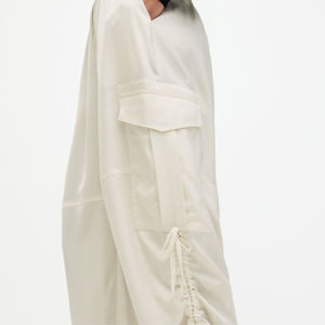 Meilleur design Pantalons pour femmes Pantalons décontractés Logo personnalisé Cargo Denim Pantalons à jambes larges Jeans pour dames Pantalons pour femmes - Product Image 4