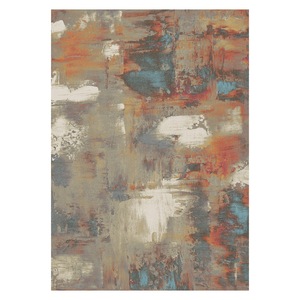 <b>RUGS</b> DEPOT LXDP-0203 Wholesale Beige Brown Ethnic Kilim Digital Printed Machine Washable Chenille Area <b>Rug</b> <b>Non</b> <b>Slip</b> - Product Image 1